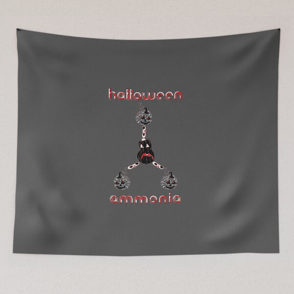 Item preview, Spooky Pumpkin Molecules Ammonia Molecular Model Halloween Decor designed and sold by 4rpixs.