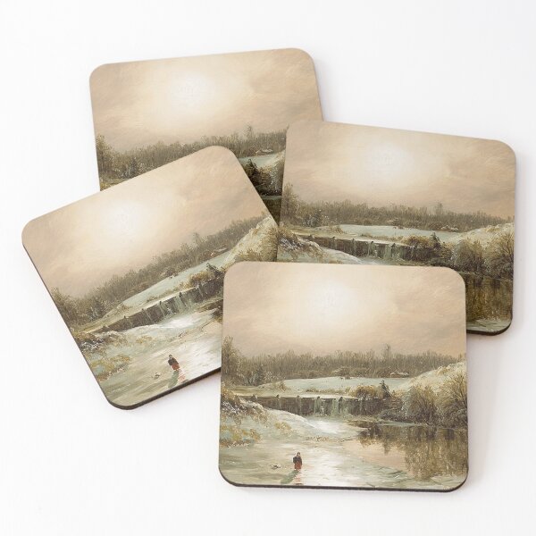 Item preview, Winter Scene in Hartford designed and sold by tomorrowsart.