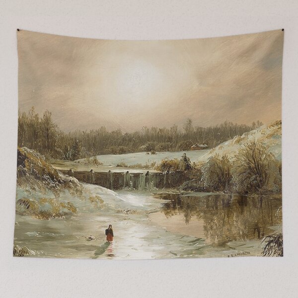 Item preview, Winter Scene in Hartford designed and sold by tomorrowsart.
