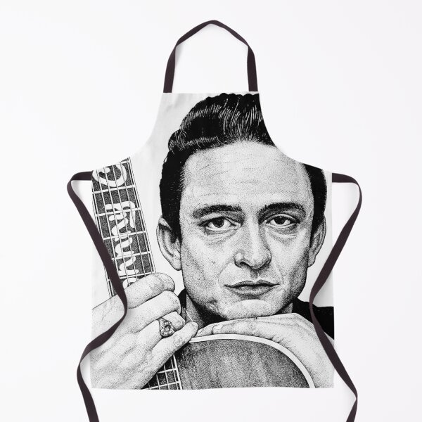 Item preview, stippled Johnny Cash designed and sold by clayt56.