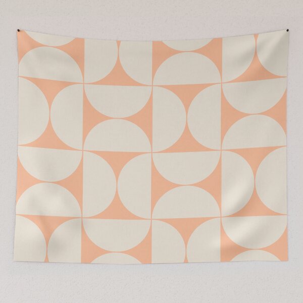 Item preview, Mid-Century Modern Pattern No.34 - Peach Fuzz and Pristine designed and sold by Zoltan Ratko.