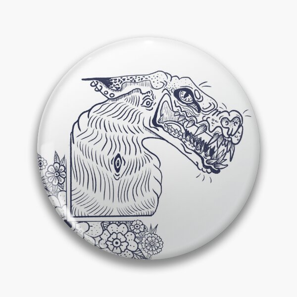 Item preview, Hyena demon with flowers designed and sold by space-guppies.