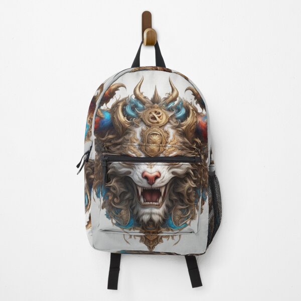 Item preview, Japanese demon mask designed and sold by Chantel Fourie.