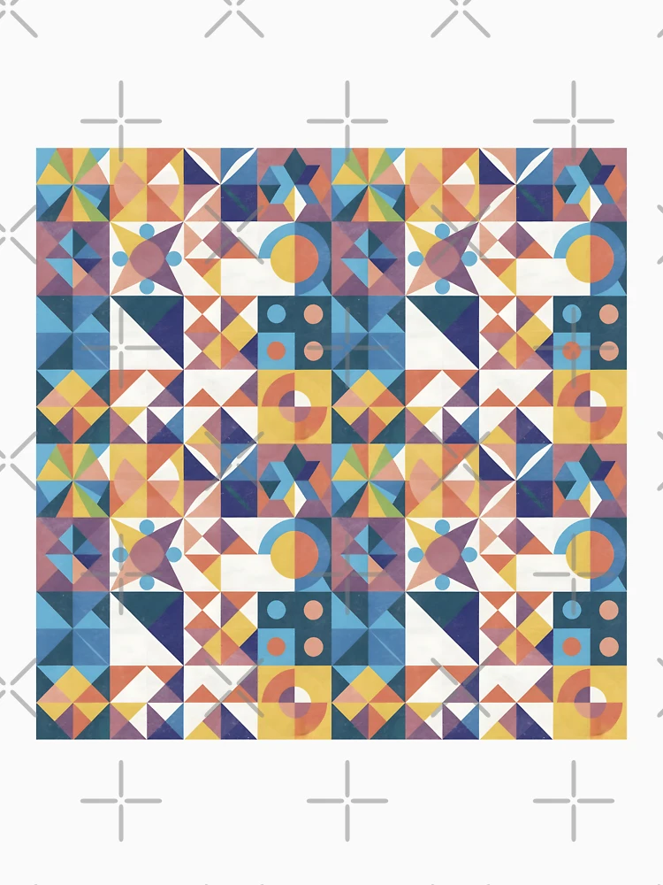 Thumbnail 6 of 6, Pullover Hoodie, Geometric pattern designed and sold by RemonMichel.