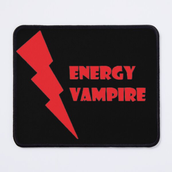 Item preview, Energy vampire typography design designed and sold by ArtfulGallery1.