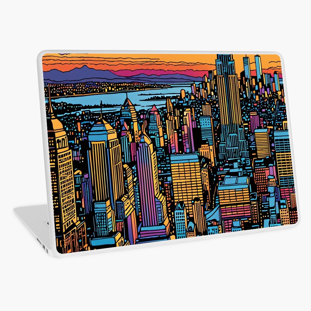 Item preview, Laptop Skin designed and sold by PanoramaPrints.