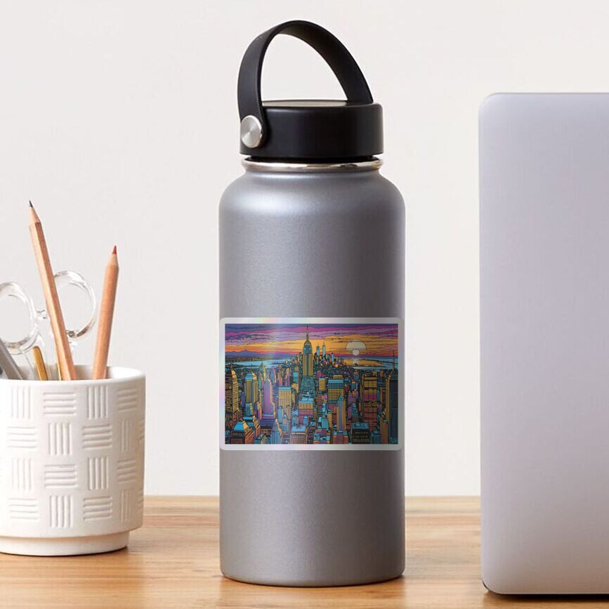 Item preview, Holographic Sticker designed and sold by PanoramaPrints.