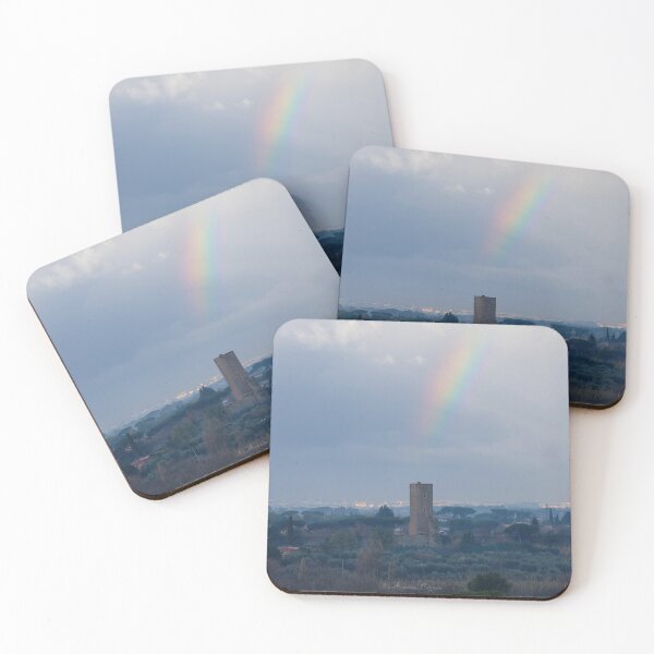 Item preview, Roma Tor Fiscale e l'arcobaleno designed and sold by Onyria Art.