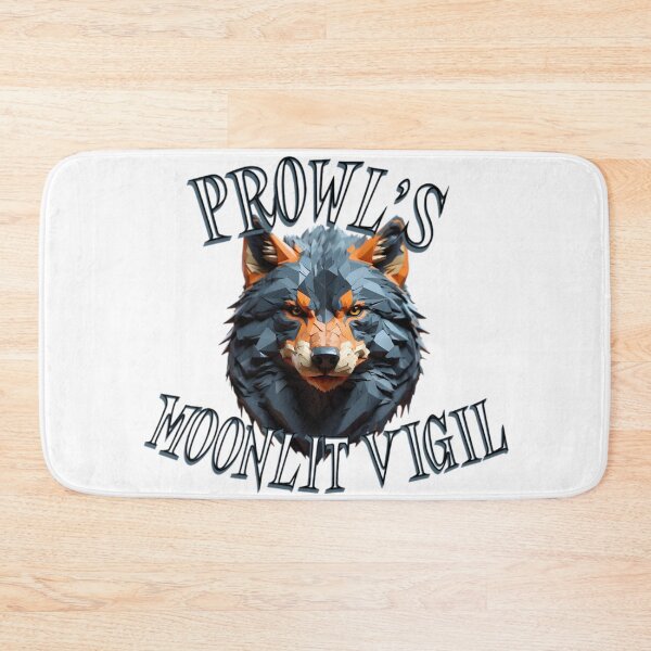 Item preview, Prowl's Moonlit Vigil / Lone Wolf Motivation designed and sold by PolygonPinnacle.