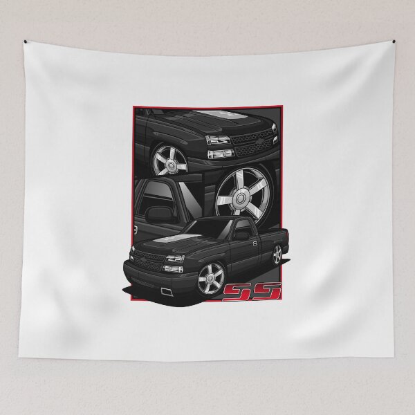 Item preview, Chevrolet Silverado 1500 SS Black designed and sold by vektoranda.
