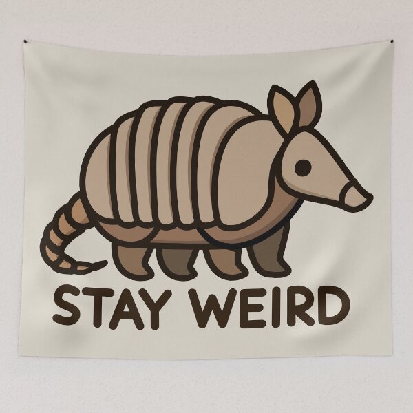 Item preview, Stay Weird designed and sold by WildGuess5.