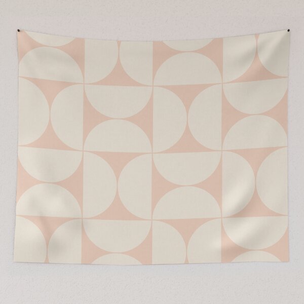 Item preview, Mid-Century Modern Pattern No.36 - Peach Puree and Pristine designed and sold by Zoltan Ratko.