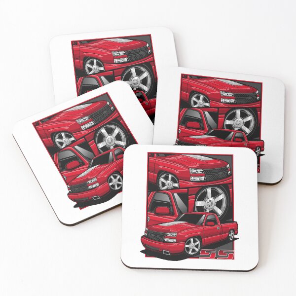 Item preview, Chevrolet Silverado 1500 SS Red designed and sold by vektoranda.