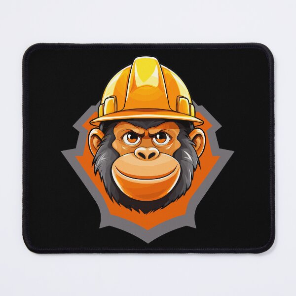 Item preview, Blue Collar Construction Gorilla designed and sold by RockBeeDesigns.