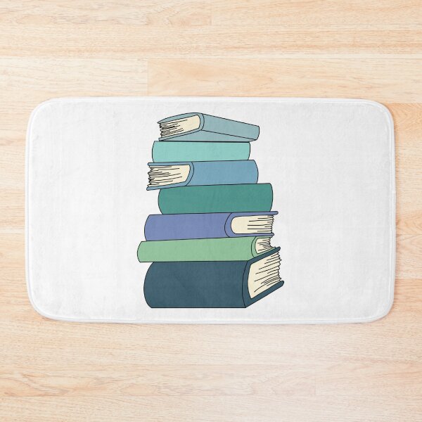 Item preview, Stack of Books - Blue and Green designed and sold by hakunamatata72.