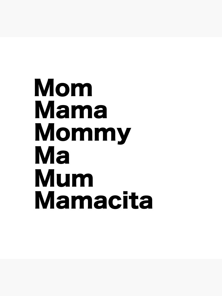 ❤︎mamama❤︎ Mom Mama Mommy Ma Mum Mamacita Mother Quote Mother's Day