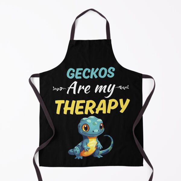 Item preview, Geckos are my therapy, funny gecko lizard pet lovers or keeper, cute leopard gecko mom designed and sold by NBSStore.
