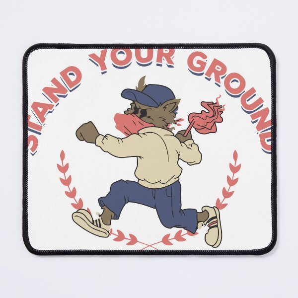 Item preview, Retro Cartoon Mascot Football Protestor designed and sold by The  Qash.