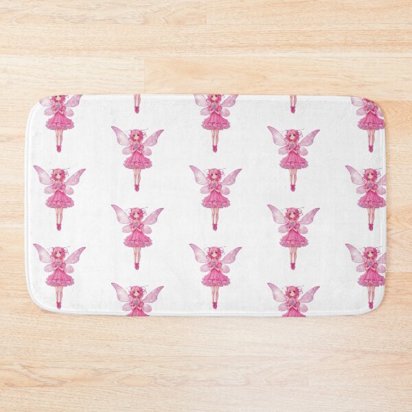 Item preview, Pretty pink anime fairy with flowers designed and sold by TheRubberOnion.