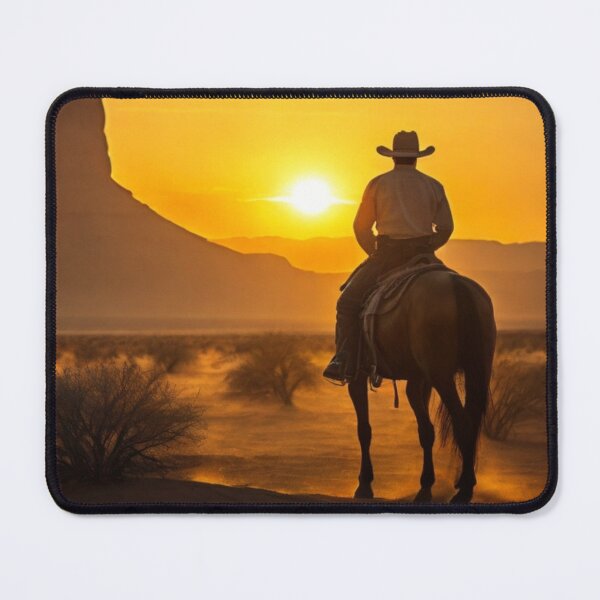 Item preview, Desert Cowboy Adventure Riding into the Sunset designed and sold by Willyboy16.