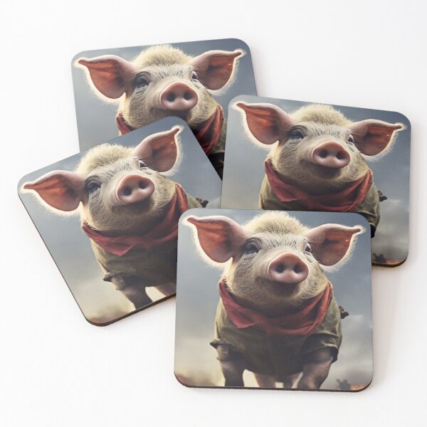 Item preview, Pig on the military front designed and sold by M-Y-A-R-T-.