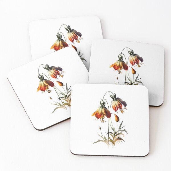 Item preview, Vibrant Spring Blossoms Series: Exquisite Fritillarias Watercolor Artwork - Floral Elegance for Home Styling & Office Decor designed and sold by Peek-Designs.