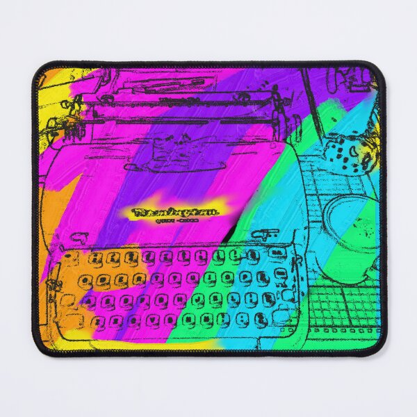 Item preview, COLOURFUL POP ART VINTAGE REMINGTON TYPEWRITER designed and sold by Marni Scofidio Desi9ns.