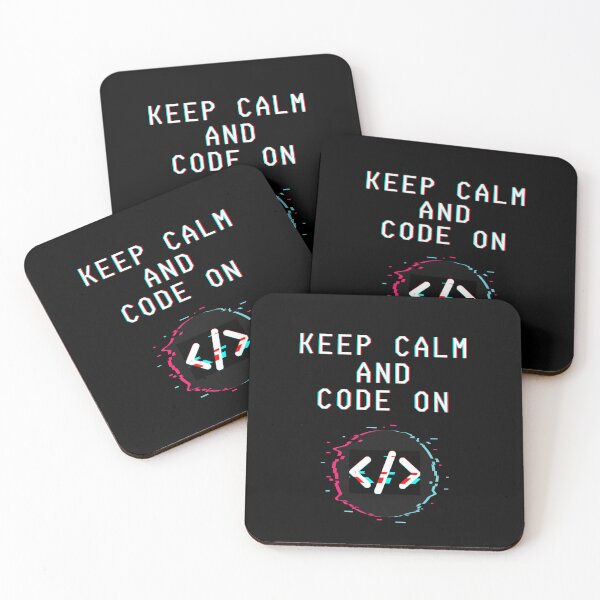 Item preview, Keep calm and code on designed and sold by Kubala.