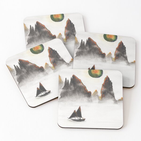 Item preview, Misty Mountains 1 designed and sold by Emilija Tanelova Miloshevikj.