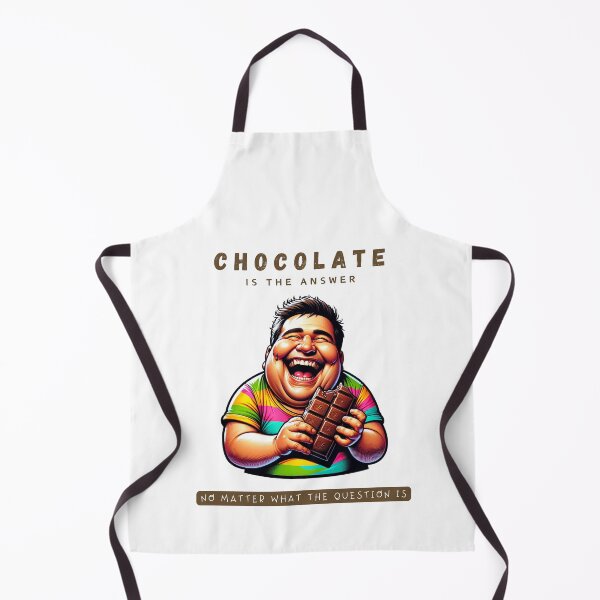 Item preview, Chocolate Is The Answer designed and sold by PrintsByLoVi.