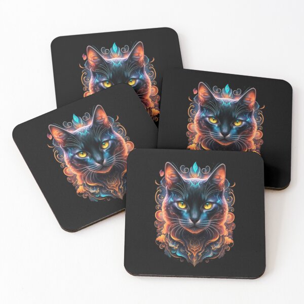 Item preview, Majestuoso gato negro designed and sold by YoungMind95.