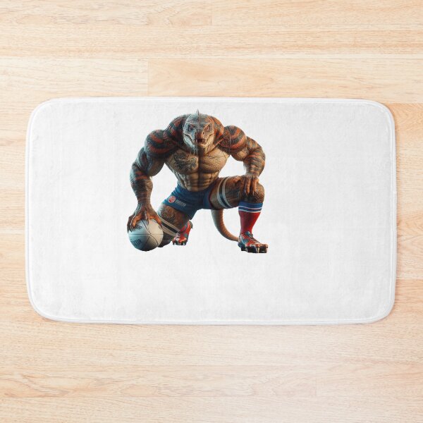 Item preview, Komodo Dragon rugby player designed and sold by SpendieSellers.
