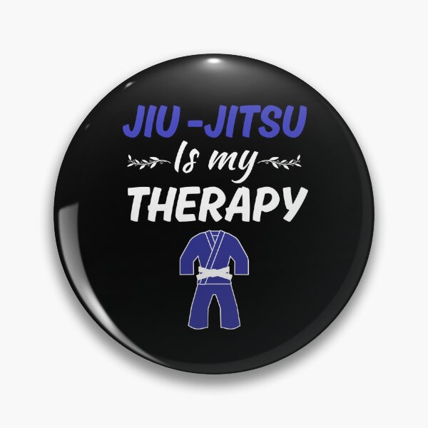 Item preview, Jiu Jitsu is my therapy, funny brazilian jiu jitsu or bjj sport saying quotes, jiu jitsu lover designed and sold by NBSStore.