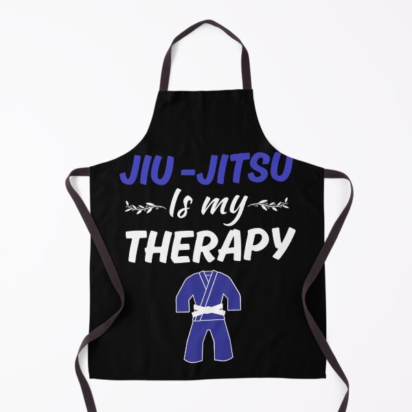 Item preview, Jiu Jitsu is my therapy, funny brazilian jiu jitsu or bjj sport saying quotes, jiu jitsu lover designed and sold by NBSStore.