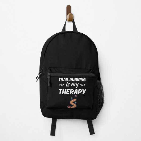 Item preview, Trail running is my therapy, funny trail runners community designed and sold by NBSStore.