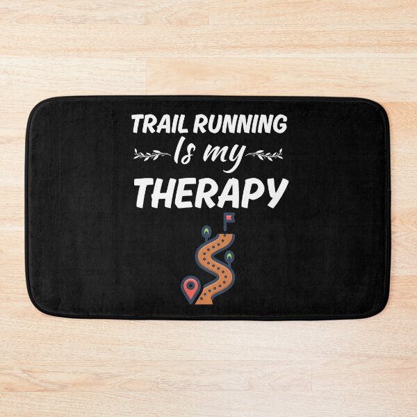 Item preview, Trail running is my therapy, funny trail runners community designed and sold by NBSStore.