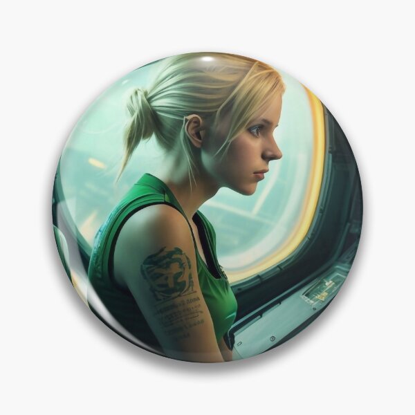 Item preview, Woman in the cockpit designed and sold by M-Y-A-R-T-.