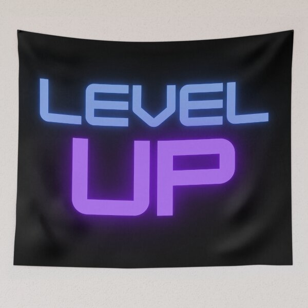 Item preview, Level Up - Gaming - Upgrade - Progress designed and sold by Compass-Design.