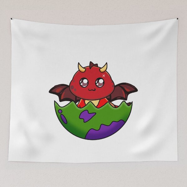 Item preview, Cute Red Baby Dinosaur  designed and sold by SimpleP.