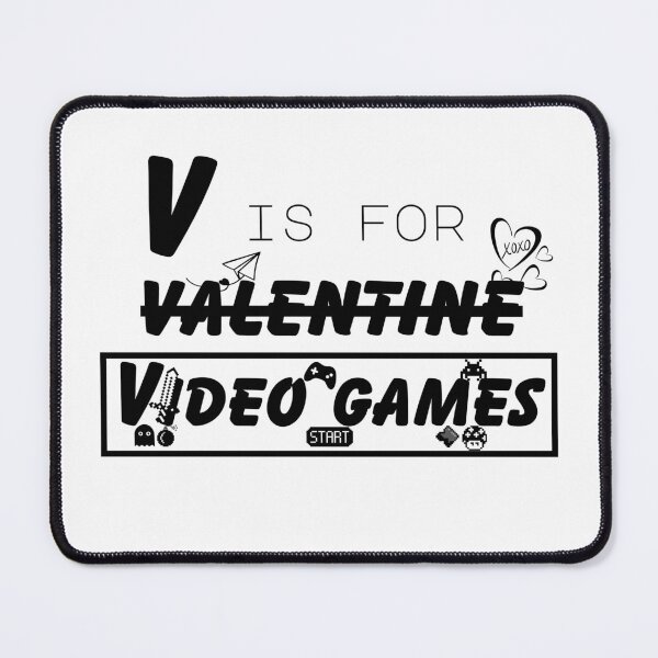 Item preview, V is for Video Games! designed and sold by Quadghouls.