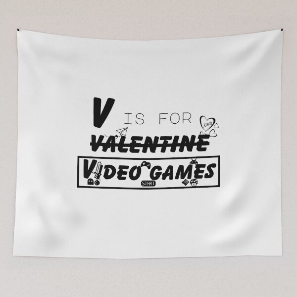 Item preview, V is for Video Games! designed and sold by Quadghouls.