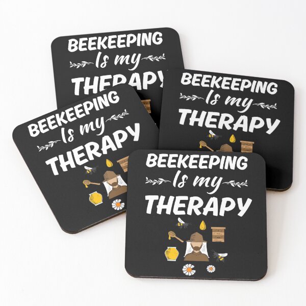 Item preview, Beekeeping is my therapy, funny beekeeper job hobby sayings, beekeping love designed and sold by NBSStore.