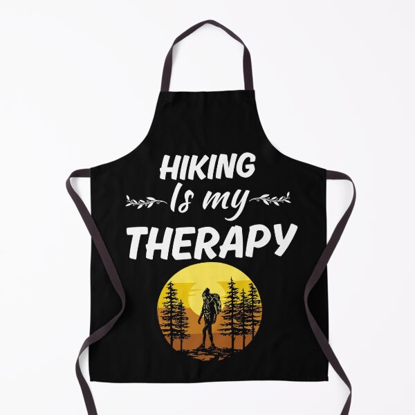 Item preview, Hiking is my therapy, hiking lifestyle fan enthusiasts, hiking adventure vibes designed and sold by NBSStore.
