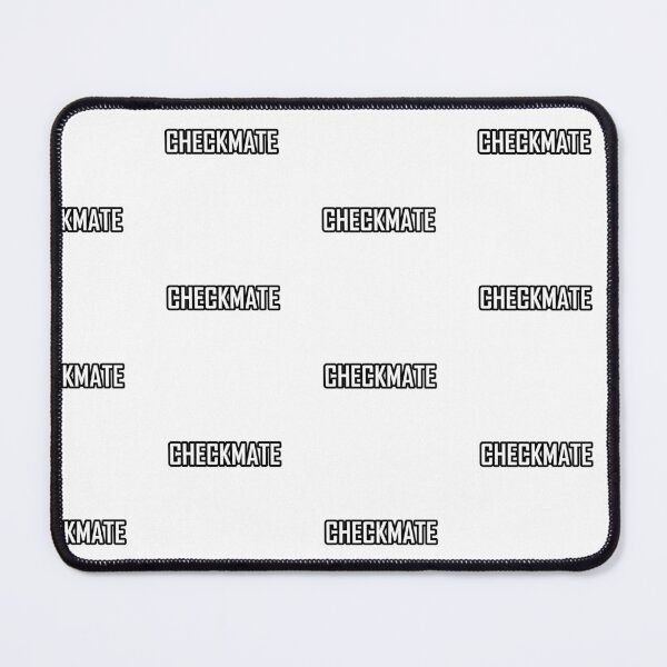 Item preview, Checkmate - Black designed and sold by Chubuter.