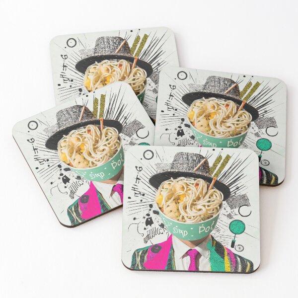 Item preview, Funny noodles soup  designed and sold by The Rust Lab.