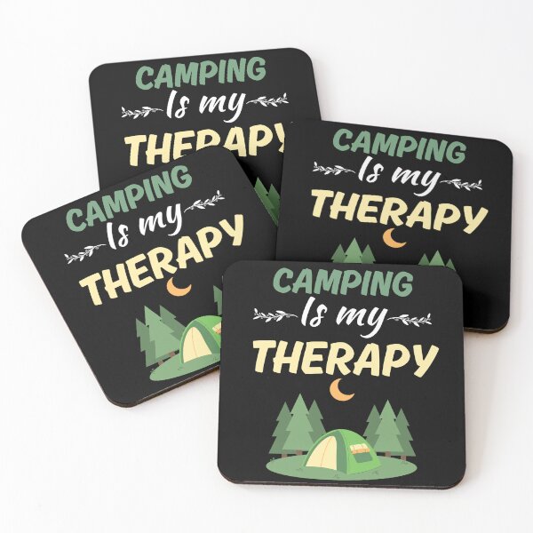 Item preview, Camping is my therapy, camping hobby squad, for people who love to camp designed and sold by NBSStore.