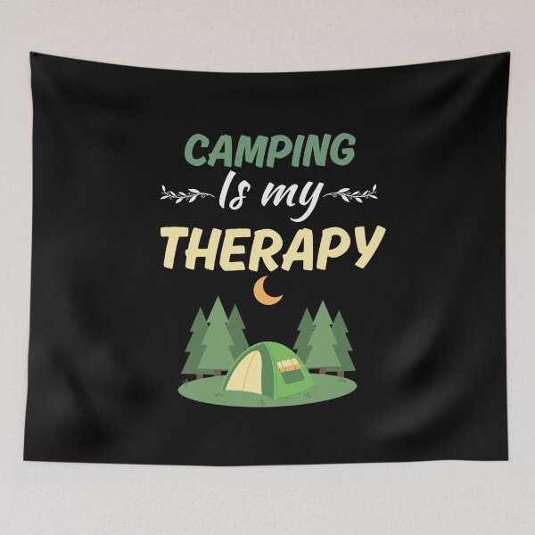 Item preview, Camping is my therapy, camping hobby squad, for people who love to camp designed and sold by NBSStore.