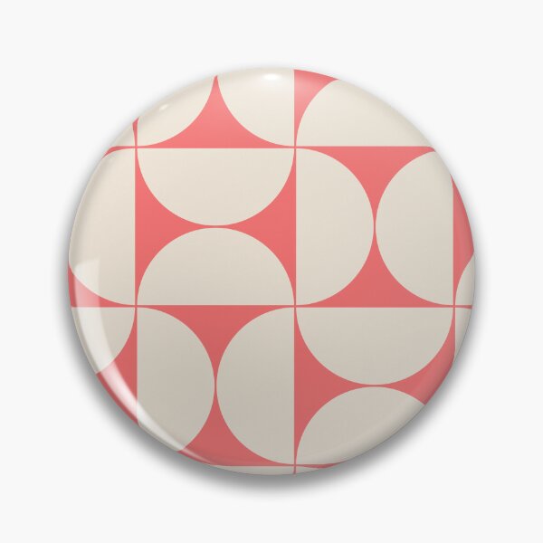 Item preview, Mid-Century Modern Pattern No.38 - Georgia Peach and Pristine designed and sold by Zoltan Ratko.