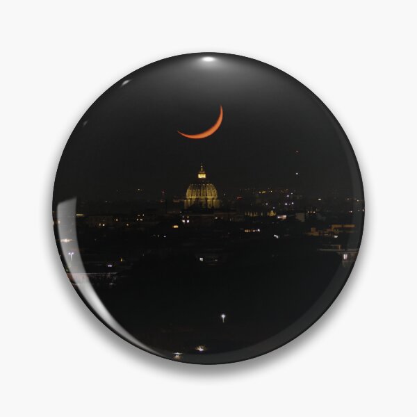 Item preview, Crescent moon on Rome designed and sold by Onyria Art.