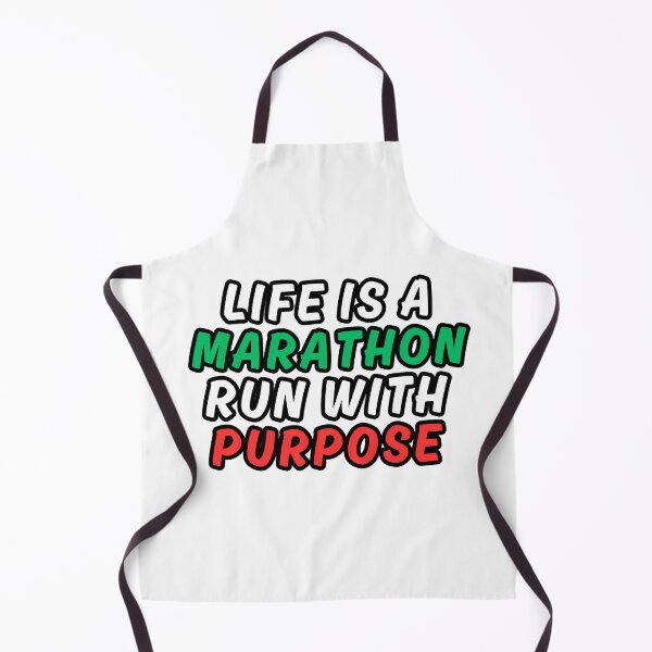 Item preview, Life is a Marathon, Run it with Purpose designed and sold by Merigold.